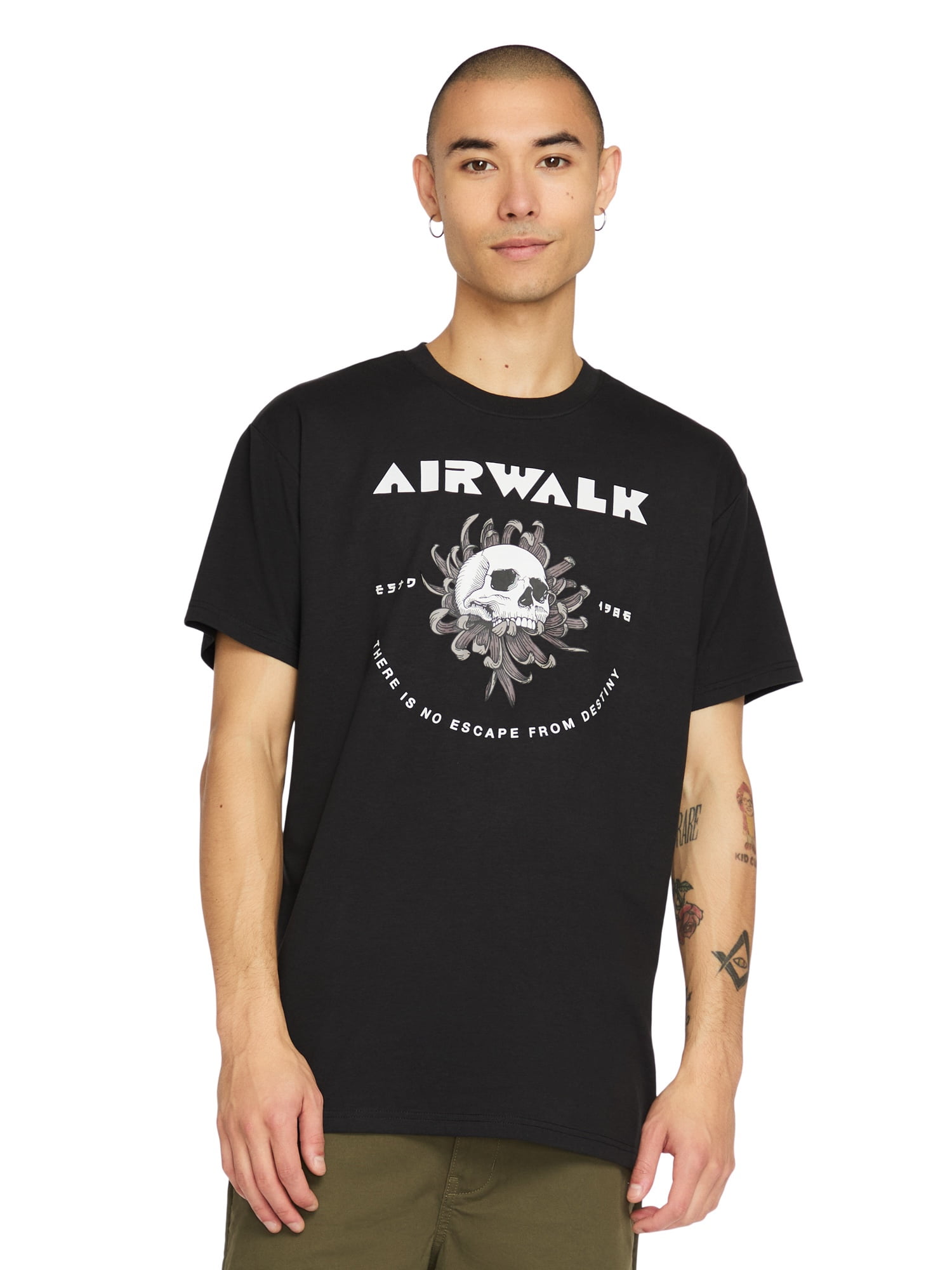 Airwalk Men's & Big Men's Short Sleeve Graphic T-Shirt, Sizes XS
