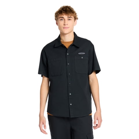 Men's & Big Men's Short Sleeve Woven Shirt, Sizes XS-4XL