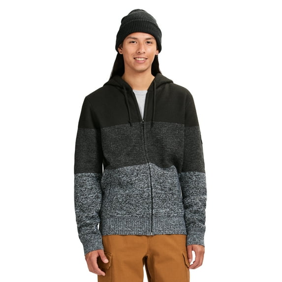 Airwalk Men's & Big Men's Sweater Zip-Up Hoodie, Sizes S-2XL