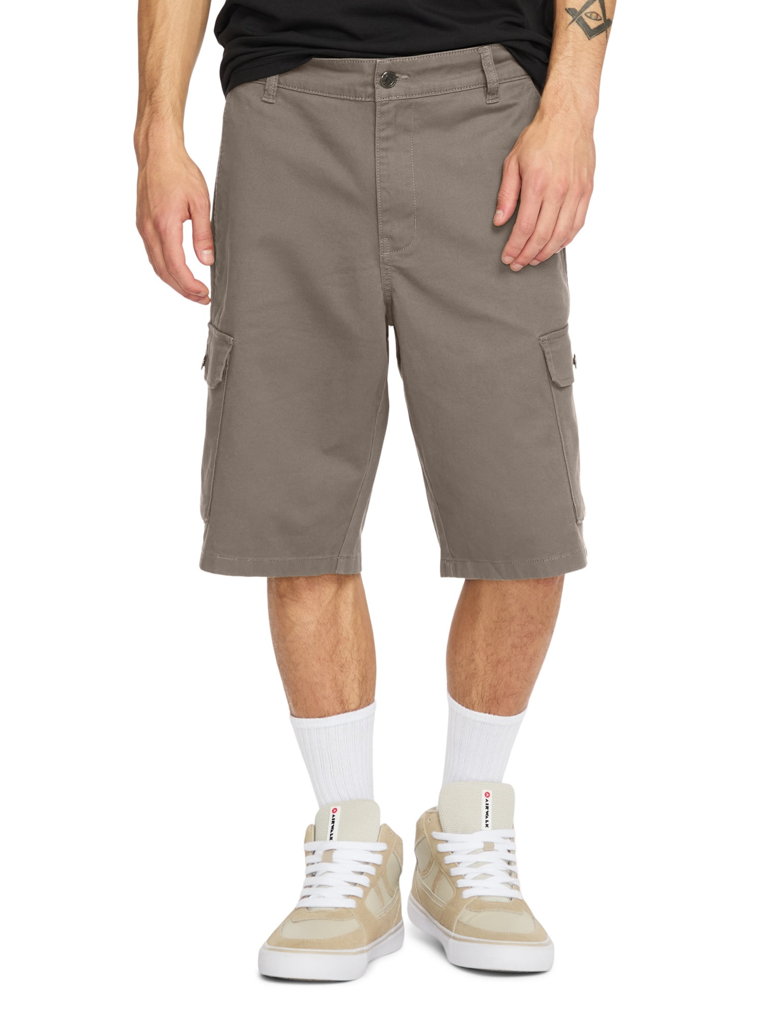 Airwalk Men's & Big Men's Twill Cargo Short, Sizes 28-40 - Walmart.com