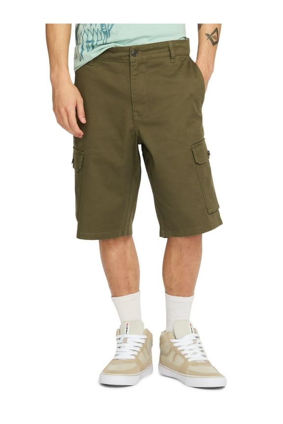 Men's & Big Men's Twill Cargo Short, Sizes 28-40