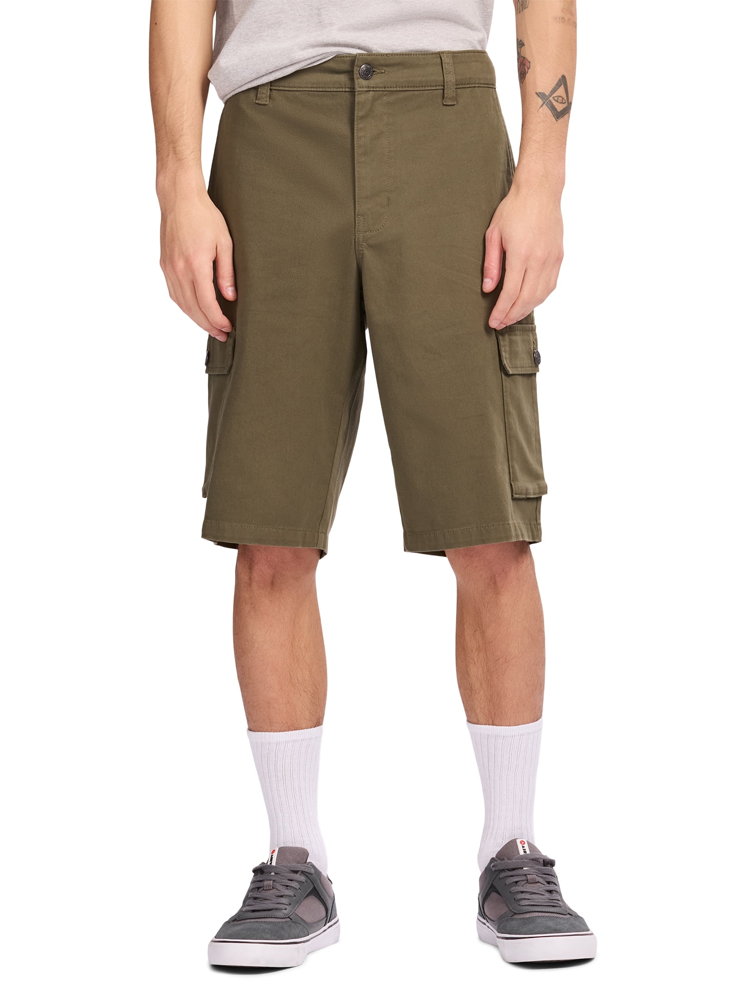 Airwalk Men's & Big Men's Twill Cargo Short, Sizes 28-40