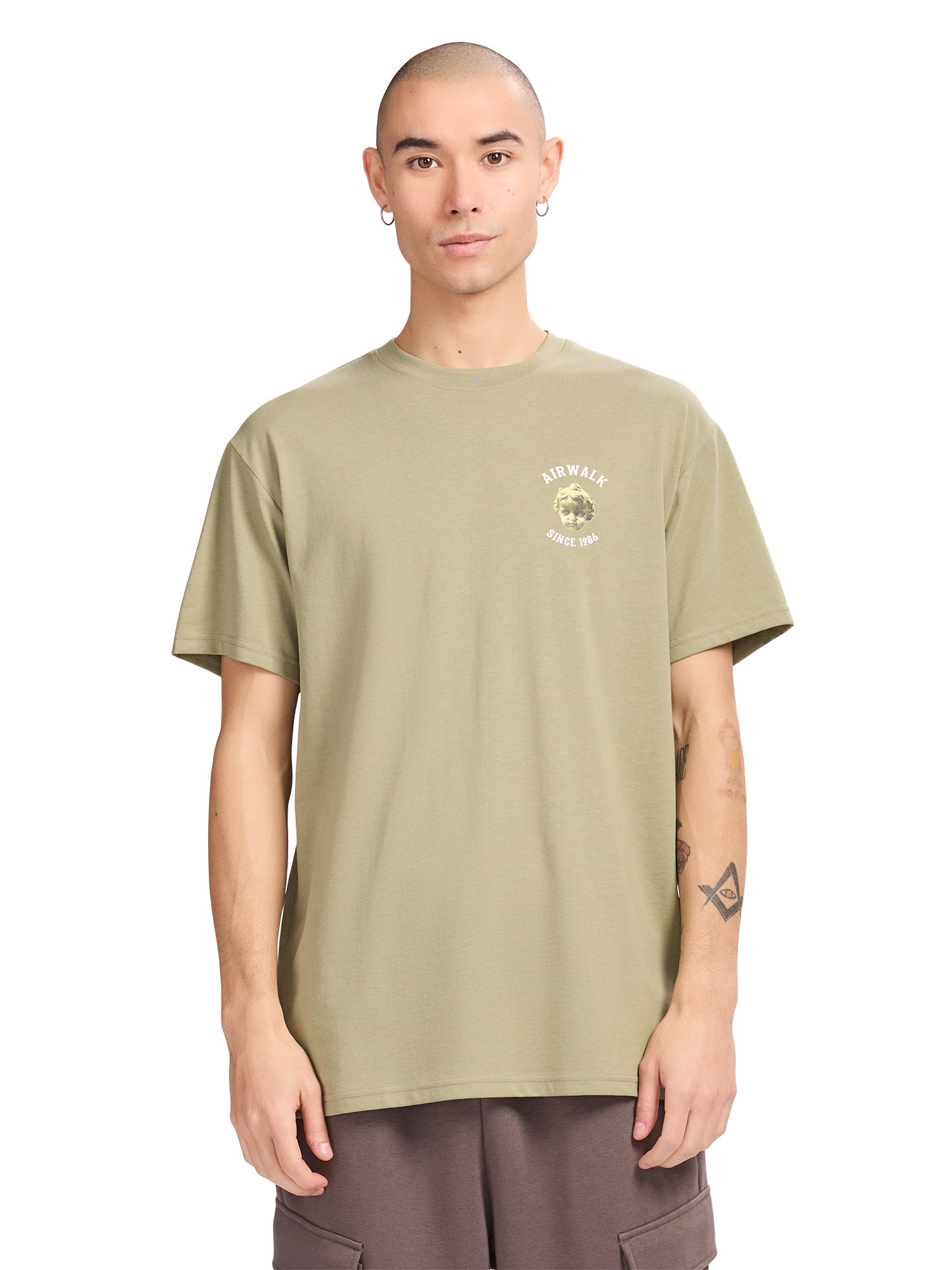 Airwalk Men's and Big Men's Short Sleeve Graphic T-Shirt, Sizes XS- 3XL