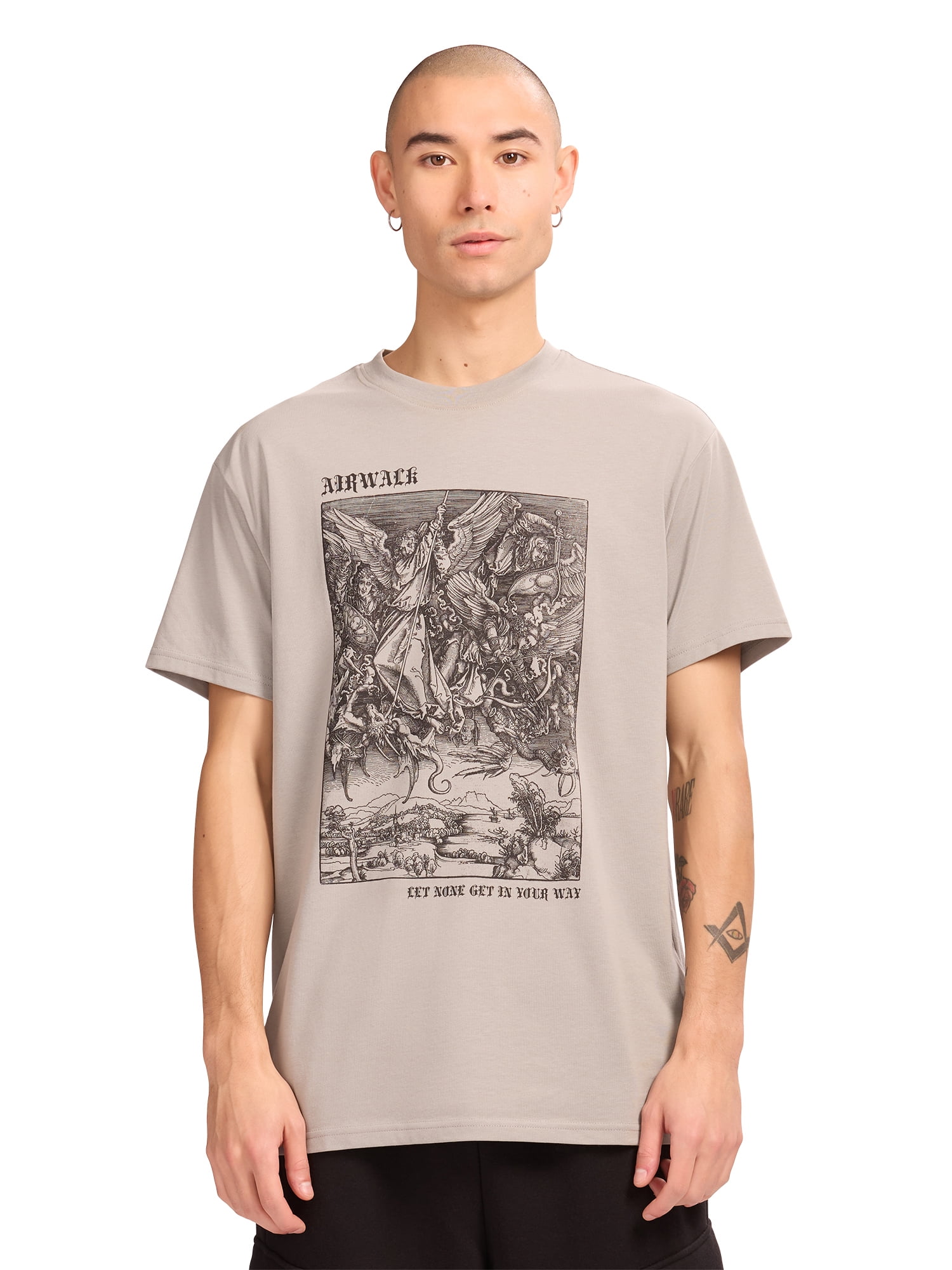 Airwalk Men's and Big Men's Short Sleeve Graphic T-Shirt, Sizes XS- 3XL