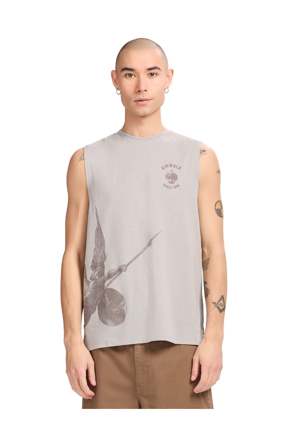 Men's and Big Men's Short Sleeve Muscle T-Shirt, Sizes XS- 3XL