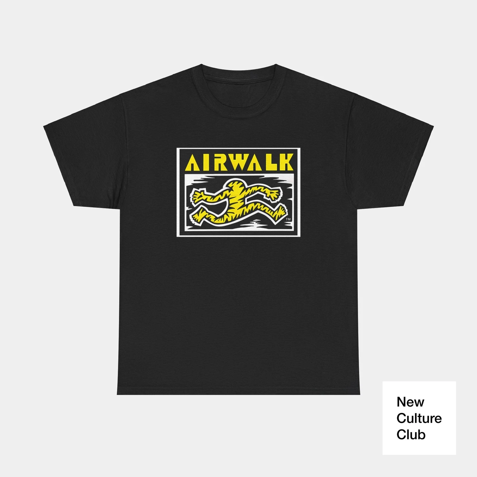 Airwalk Vintage Retro 90s 80s Skateboarding T Shirt Desi…