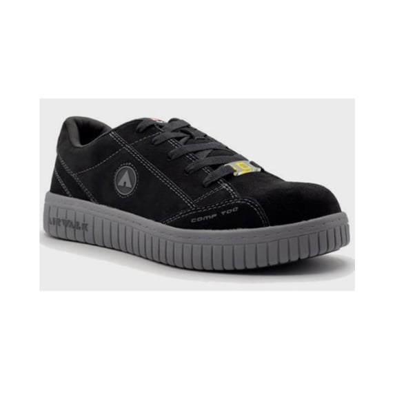 AIRWALK CAMINO SD10 - Women's Low Top Shoe - SD10|CT|SR - Black/Gray - Size: 7 - E - (Wide)