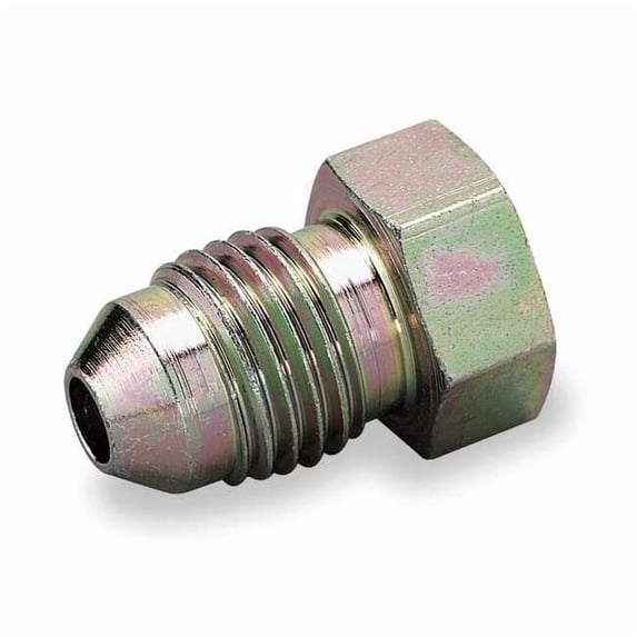 Airway 1/4" Flare x JIC 316 SS 37 Degree Male Plug 2408-04SS