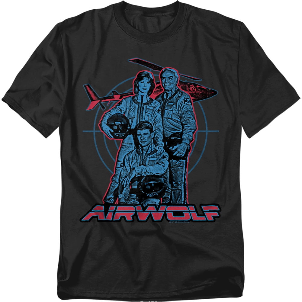 Airwolf Graphic Mens Short Sleeve Shirt - Walmart.com