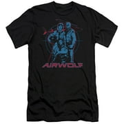 Airwolf - Graphic - Premium Slim Fit Short Sleeve Shirt - Small