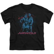 Airwolf - Graphic - Youth Short Sleeve Shirt - Medium
