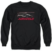 Airwolf - Grid - Crewneck Sweatshirt - Large