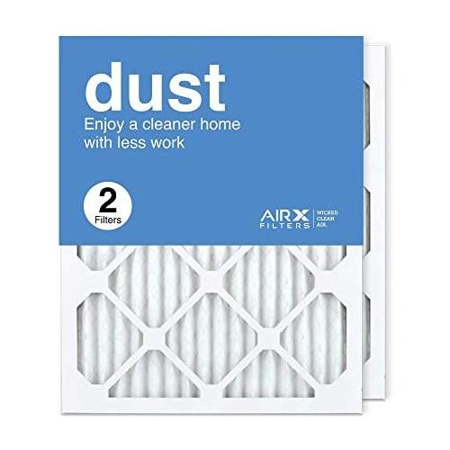 Airx 16X20x1 Air Filter MERV 8 Pleated HVAC AC Furnace Air Filter, Dust