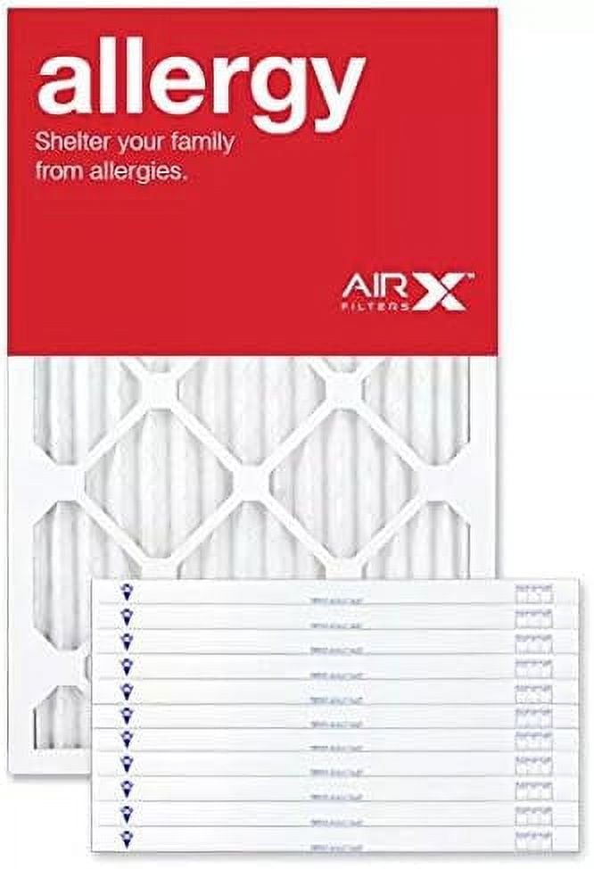Airx Allergy 20X22x1 Air Filter MERV 11 AC Furnace Pleated Air Filter