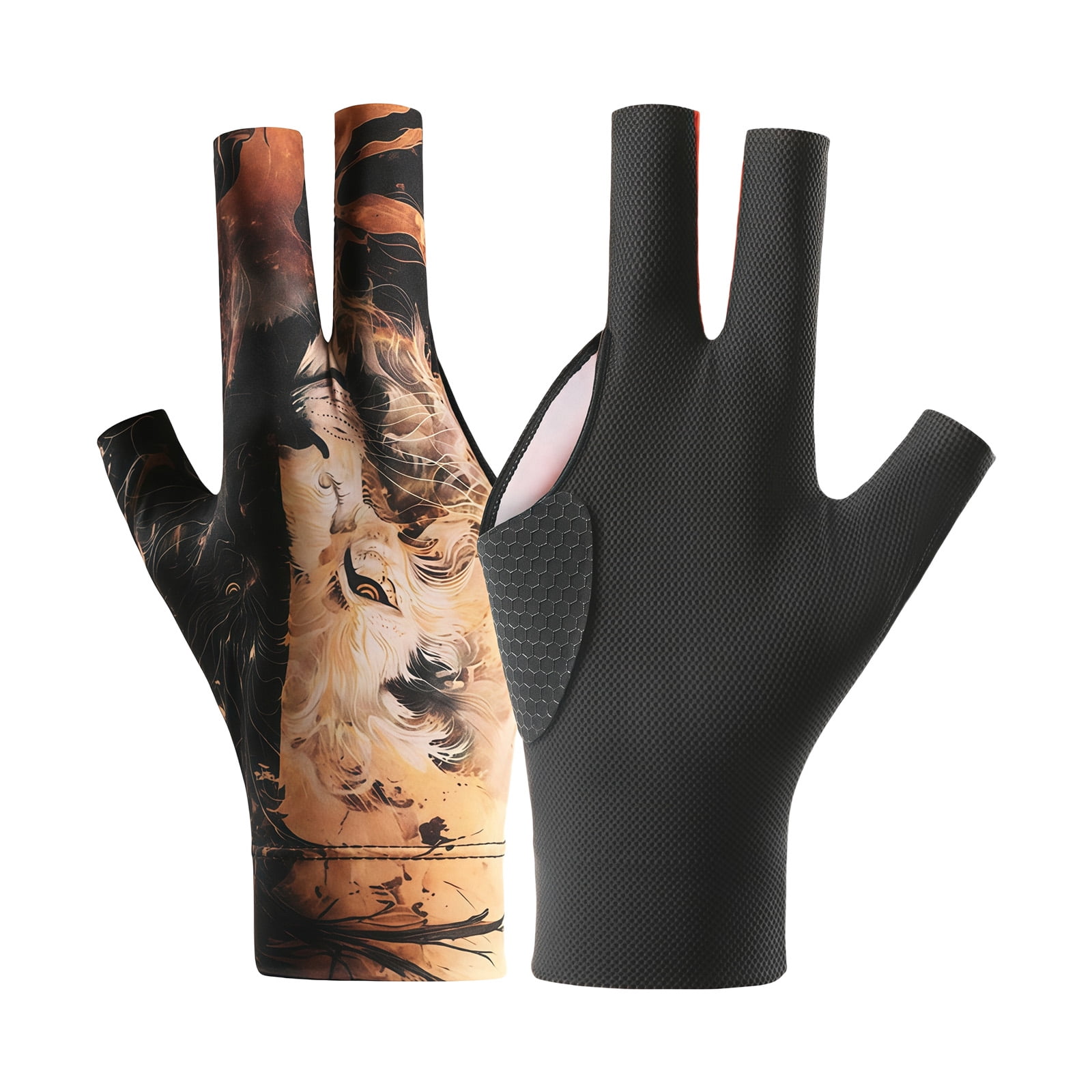 Airy Anti Slip Pool Gloves for Left Handed Players Offered In 3 Trendy ...