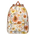 thumbnail image 1 of Airy Sunflower Floral Design Backpack for School College, Spacious Bookbag with Laptop Compartment, Tough Backpack Gift for Travel and Work, 1 of 5