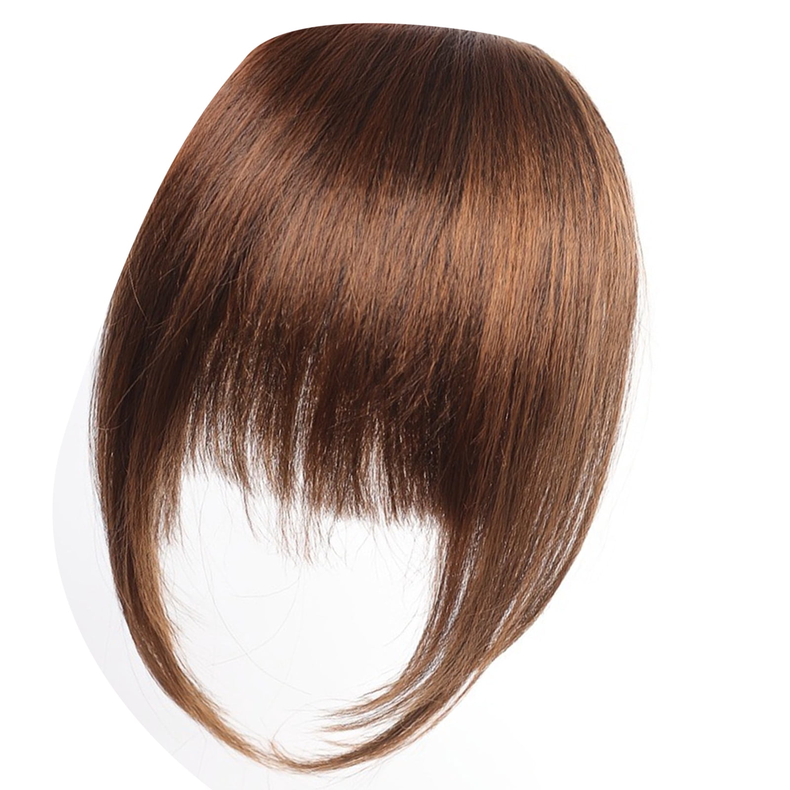 Airy Synthetic Forehead Covering Wigs With Choppy Layers Face Shape And