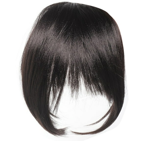 Airy Synthetic Forehead Covering Wigs With Choppy Layers Face Shape And Heat Resistant Fibers