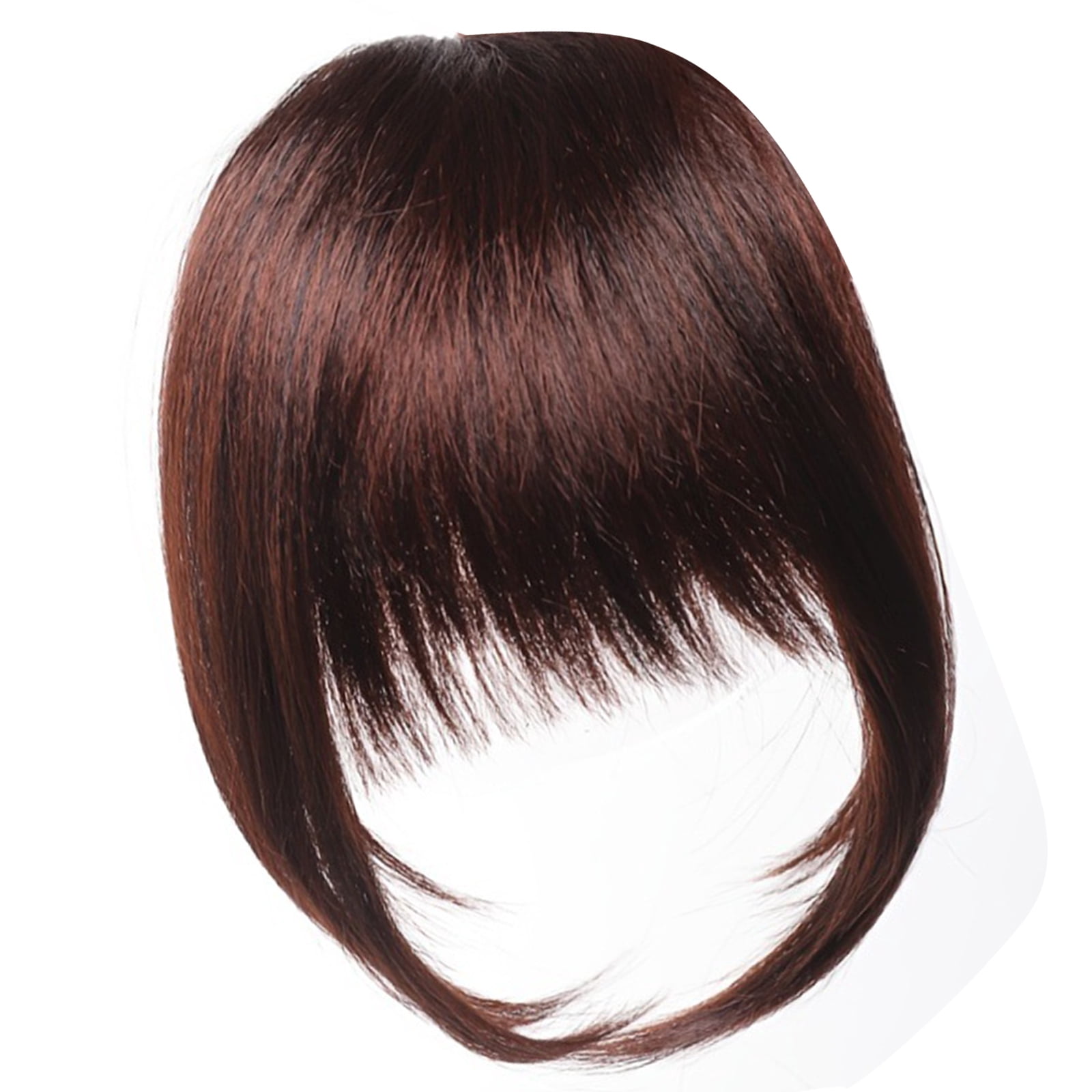 Airy Synthetic Forehead Covering Wigs With Choppy Layers Face Shape And