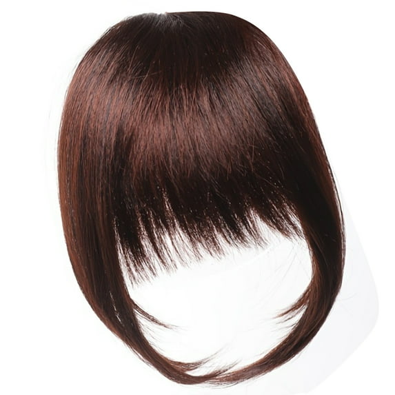 Airy Synthetic Forehead Covering Wigs With Choppy Layers Face Shape And Heat Resistant Fibers