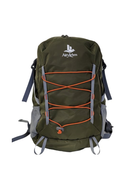 Men's Hiking Backpack, Water-Resistant Nylon Daypack for Camping & Backpacking, Lightweight Packable Hiking Bag for Men and Women