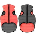thumbnail image 1 of AiryVest Lightweight Reversible Winter Dog Coat - Warm Dog Jacket - Water Resistant Windproof - Insulated Dog Apparel for Small, Medium & Large Dogs - Comfortable Dog Puffer Vest - Pink-Grey, 1 of 6