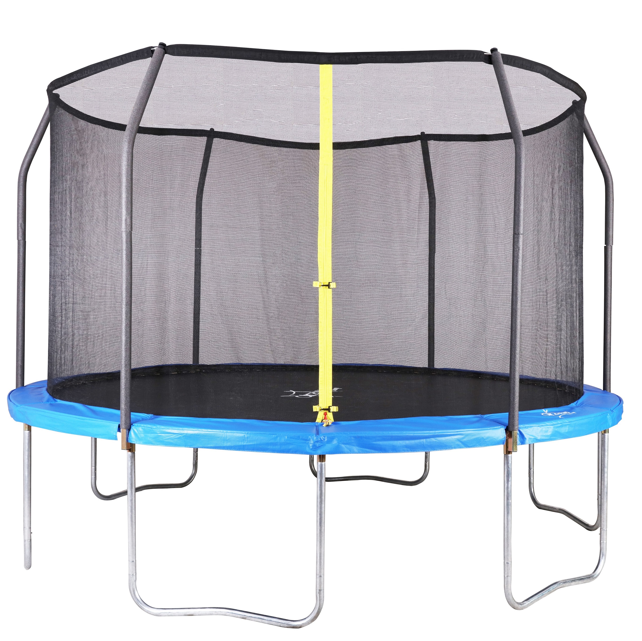 Airzone 12' Trampoline, with Enclosure, Blue - image 1 of 4