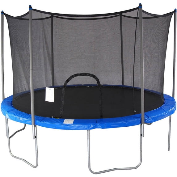 Airzone 13-Foot Trampoline, with Safety Enclosure, Blue
