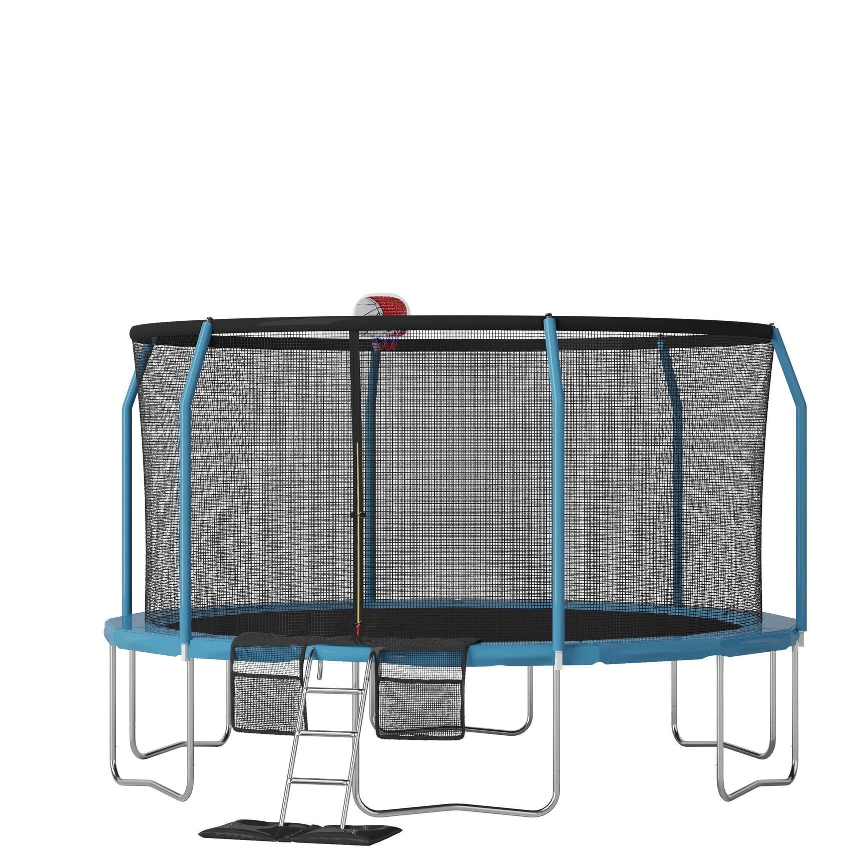 Airzone Jump Premier Plus Backyard Trampoline 12ft Blue/Blue