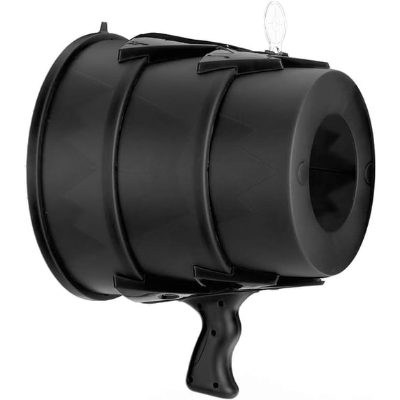 Airzooka Air Blaster- Blows 'Em Away - Air Toy for Adults and Children Ages 6 and Older - Black