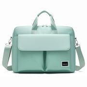 Aisboks 11-16'' Laptop Bag,Business Briefcase for Women, Water-Resistant Computer Messenger Bag, 15.6 Inch Laptop Shoulder Bag with Luggage Strap for Work Trave