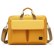 Aisboks Laptop Briefcase 16 Inch,Business 15.6''Laptop Bag for Women,Water-Resistant Computer Messenger Bag,Laptop Shoulder Bag with Luggage Strap for Work Trav