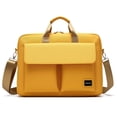 thumbnail image 1 of Aisboks Laptop Briefcase 16 Inch,Business 15.6''Laptop Bag for Women,Water-Resistant Computer Messenger Bag,Laptop Shoulder Bag with Luggage Strap for Work Travel,Mustard Yellow, 1 of 8
