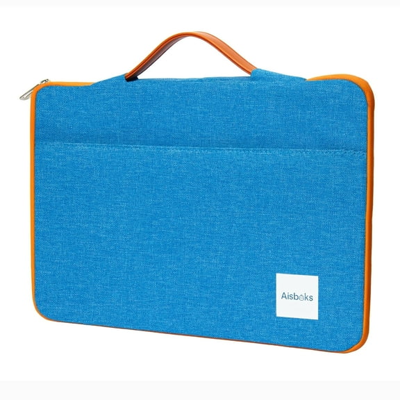 Zipper Laptop Bag 13-16 inch, Laptop Sleeve, Laptop Case Wear Resistance Shockproof Soft Padded Cover Carrying Computer Bag, Blue