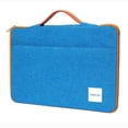 thumbnail image 1 of Zipper Laptop Sleeve 13''-15'', 14''Laptop Bag, Fit 15.6" Ultra-Slim Laptops,Wear Resistance Laptop Case Shockproof Soft Padded Cover Carrying Computer Bag, Blue, 1 of 6