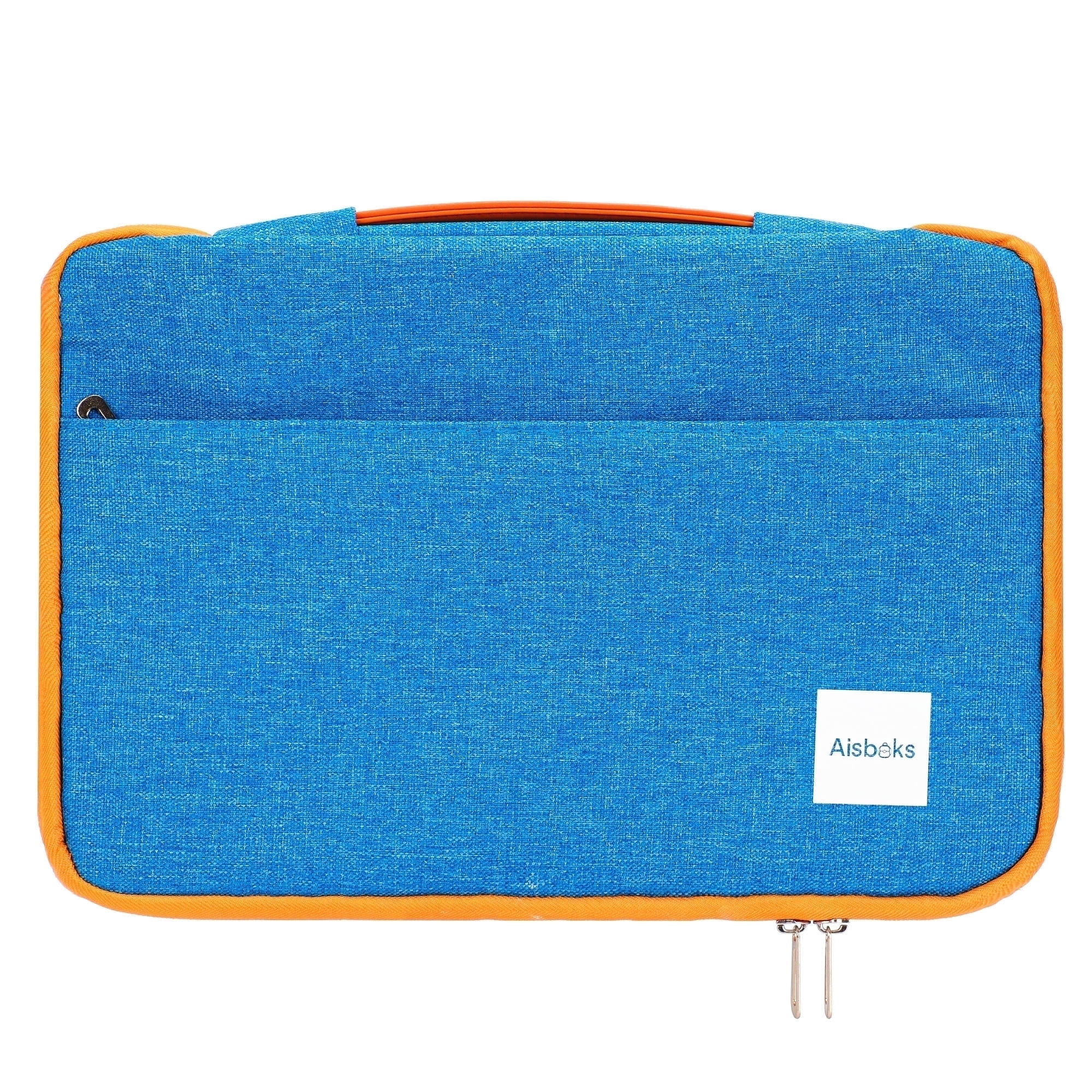 Laptop Sleeve 15.6''-17'',Zipper Laptop Bag, 16''Laptop Case Compatible with Apple MacBook,HP,Dell,Acer,Asus Notebook,Shockproof Soft Padded Cover Carrying Computer Bag,Blue