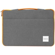 15.6''-18''Laptop Case,Laptop Sleeve 16'',Zipper Laptop Bag,Wear Resistance,Shockproof Soft Padded Cover Carrying Computer Bag,Gray