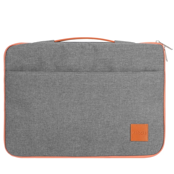 15.6''-17''Laptop Case,Laptop Sleeve 16'',Zipper Laptop Bag,Wear Resistance,Shockproof Soft Padded Cover Carrying Computer Bag,Gray