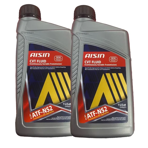 Aisin 2 Quarts Auto Trans Fluid CVT For Nissan Chevrolet Dodge Jeep 2 x 1qt