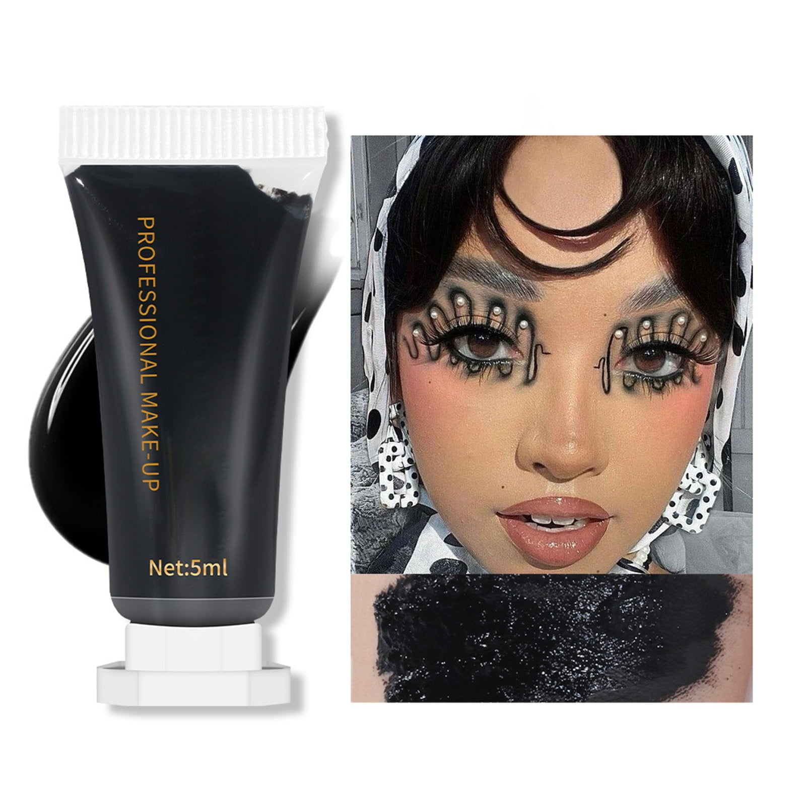 Aisiwm Neon Face And Body Paint Largest Kit Black Light Glow In The