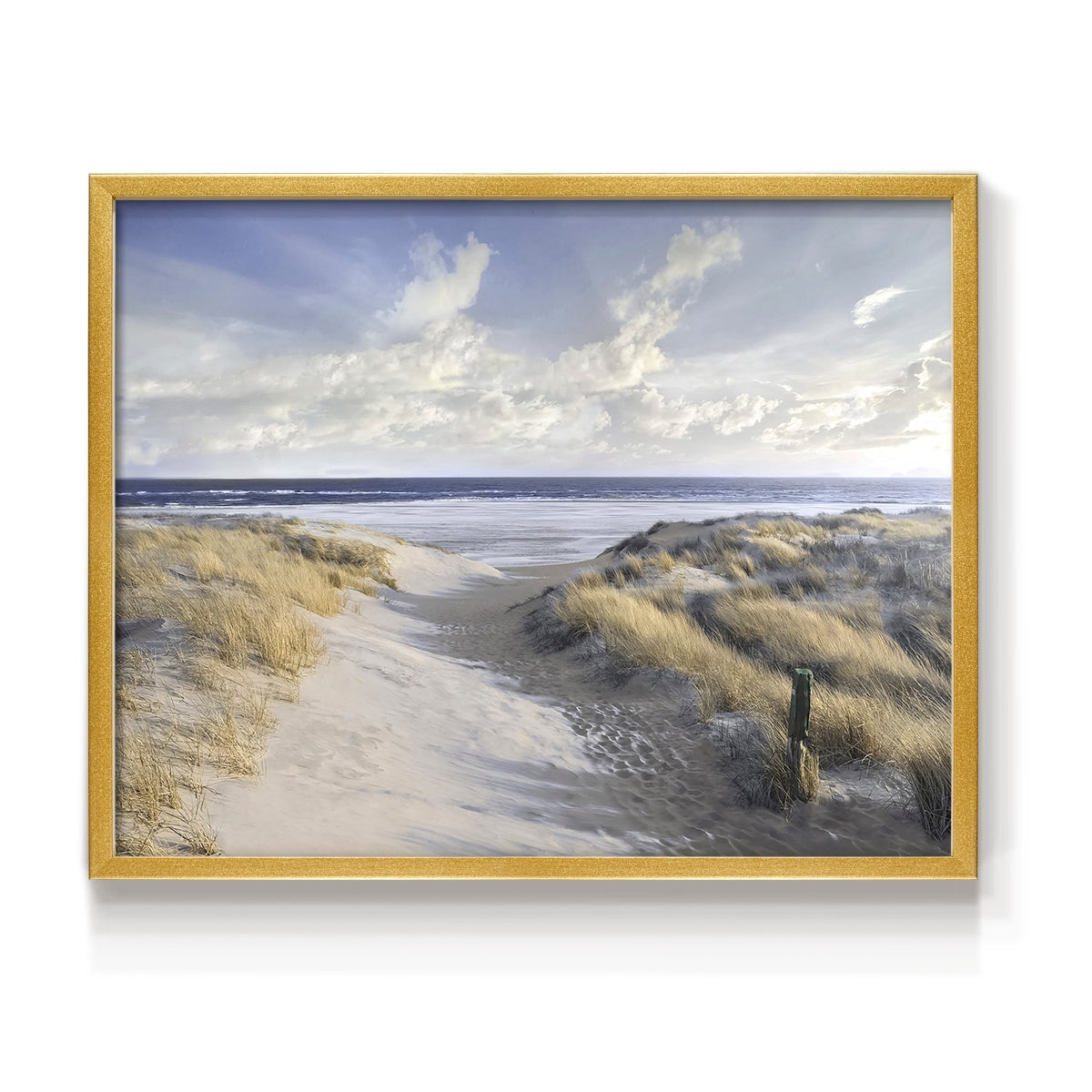 Aisle Marker by Mike Calascibetta - Restickable Framed Giclée Print