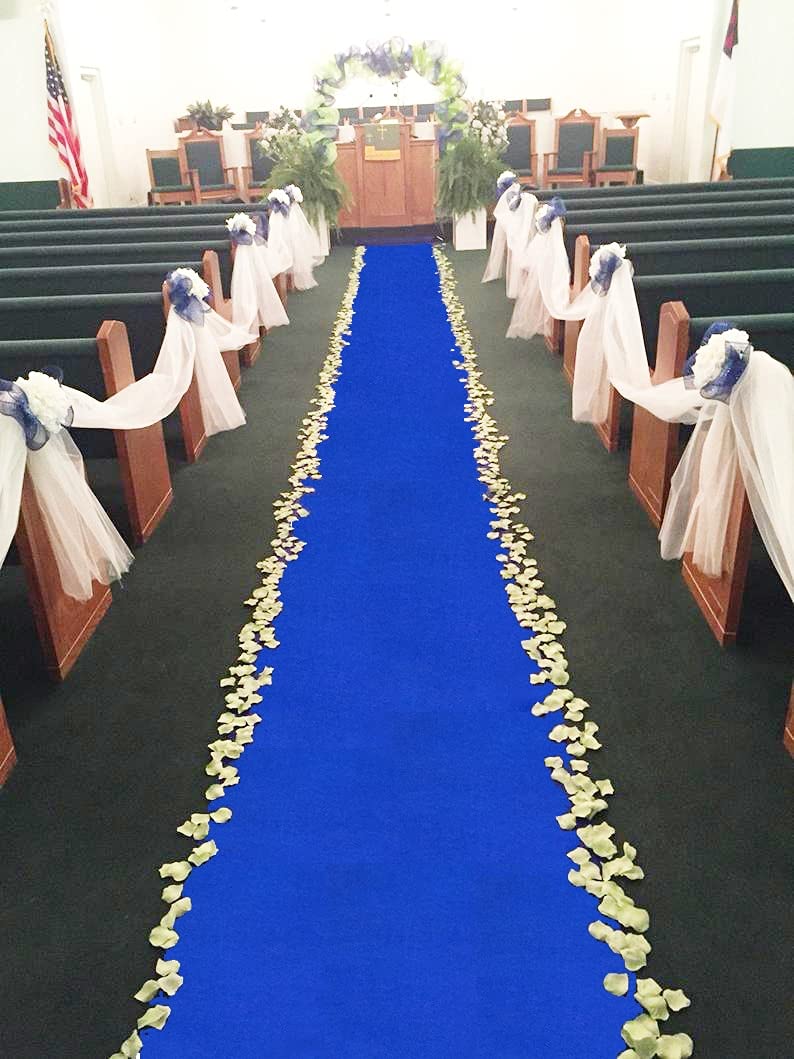Aisle Runners Wedding Accessories Royal Blue Aisle Runner Carpet Rugs