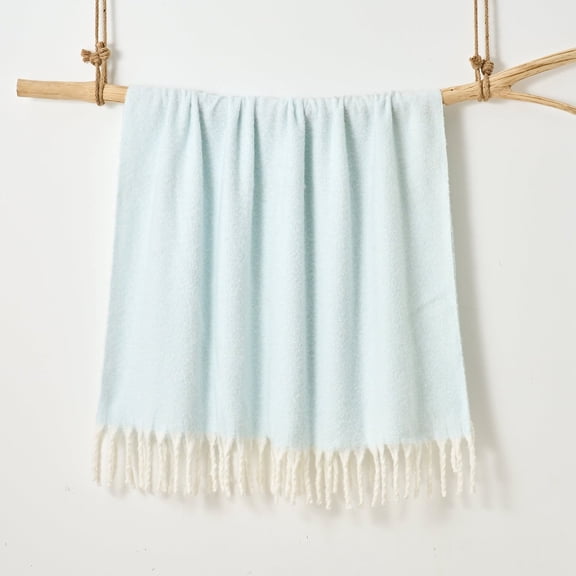 Aisling Faux Mohair Throw Blanket