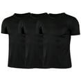 thumbnail image 1 of Aislor Kids Boys 3 Pack Athletic Performance T Shirt Basketball Training Shirts Moisture Wicking Tops Black M, 1 of 3