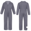Aislor Kids Boys Fashion Mechanic Coveralls Long Sleeve Zipper Front Jumpsuit Size 6-16 Grey 10