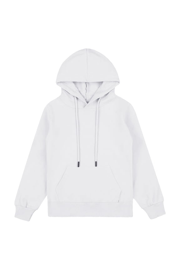 Kids Boys Girls Long Sleeve Fleece Hoodie Sweatshirt Drawstring Pullover Top with Pockets 3-14