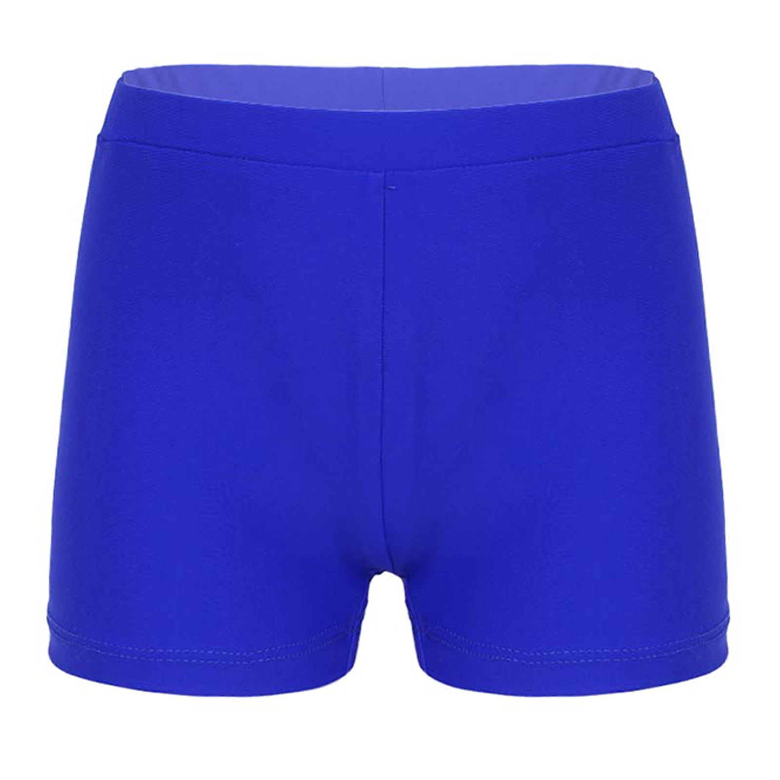 Aislor Kids Girls Boy Cut Shorts Low Rise Active Dance Shorts Yoga Workout Bottoms Yellow 10