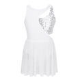 thumbnail image 1 of Aislor Kids Girls Sequined Ballet Lyrical Modern Dance Dress Gymnastics Ice Figure Skating Leotard Dancewear, 1 of 7