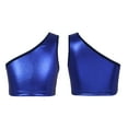 thumbnail image 1 of Aislor Kids Girls Short Sleeves Crop Top Sports Bra Belly Dance Yoga Practice Gymnastic Shirts Basic Dancewear, 1 of 7
