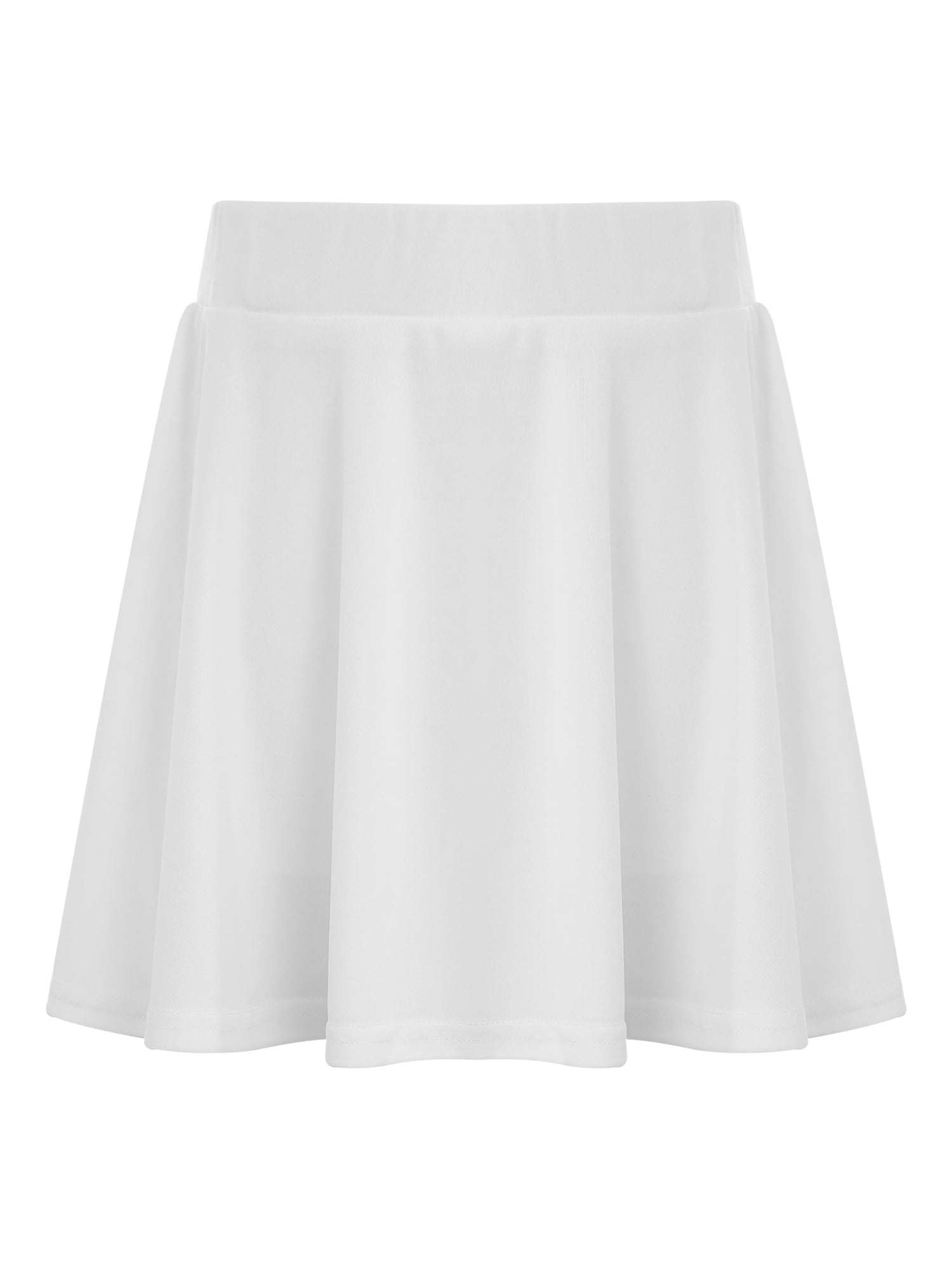 Timuspo Sportkleding voor dames, knielange broekrok met binnenshort, atletische tennisrok met hoge taille, skorts met broek eronder, perfect voor sport, golf, wandeltraining, Donkerblauw, M